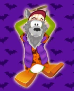 Su disfraz de la Noche de Brujas 2017.