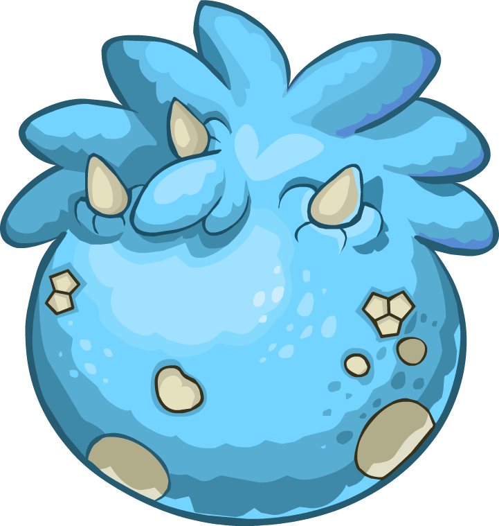 Blue Triceratops Puffle Egg | Club Penguin Wiki | Fandom