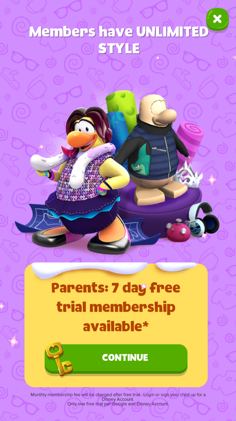 Club Penguin Collectors on X: All known Club Penguin membership