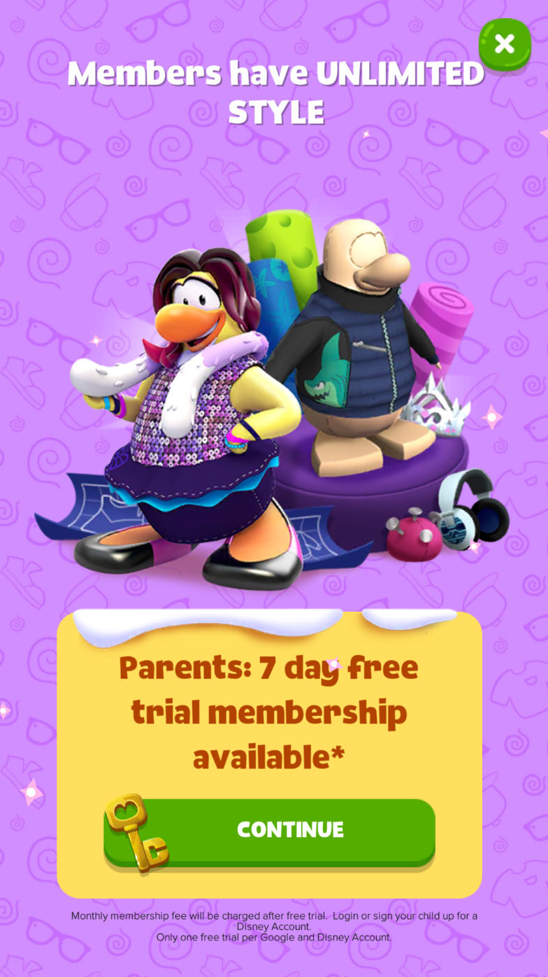 Club Penguin Island - Members Only 