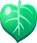 Emoticón Hoja