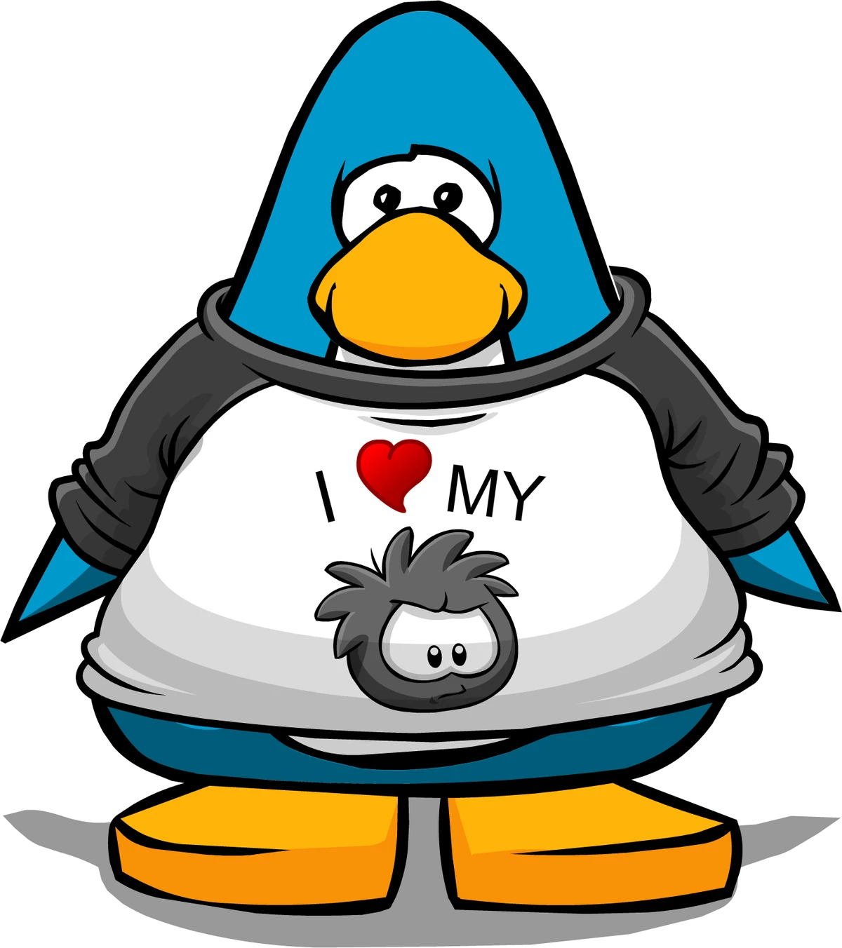 Club Penguin Puffles Noir