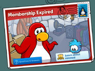 Membership expired