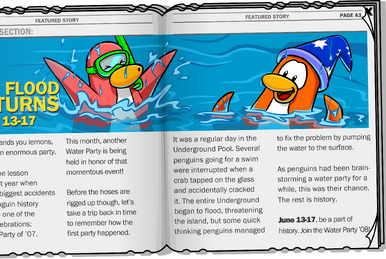 RocketSnail on X: One of the many key features of Club Penguin was  parties. Every month we launched a new party for penguins to explore. The  challenge was creating parties that appealed