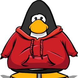 Black hoodie club penguin sales