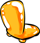 Silla Inflable Naranja 3