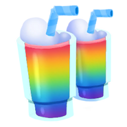 Supplies Rainbow Smoothie Tray icon