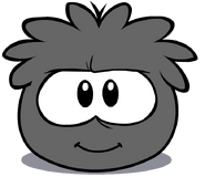 A Black Puffle