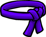 Cinturón de Ninja Violeta icono