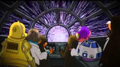 Club Penguin Star Wars Comercial