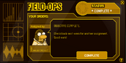 Gary on the Field Op in the EPF Command Room