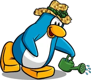 CPT 235 gardener watering.png (387 KB) As seen in issue 235 of the Club Penguin Times