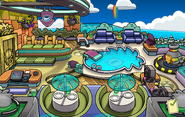 Puffle Hotel Roof