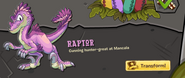 The Pink Raptor's description