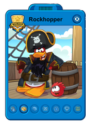 Yarr on Rockhopper's new Player Card