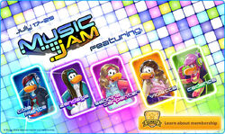 Club Penguin Meeting PH On Server Avalanche (PT)  Club Penguin Music Jam  2014 Cheats By: Ramone14