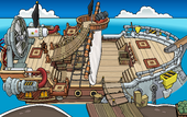 Docked at Swashbuckler Trading Post