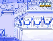 A sneak peek of the Puffle Hotel Basement from the Club Penguin Russian Twitter account