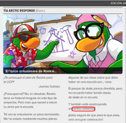 En las Noticias de Club Penguin