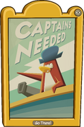 Island Adventure Party 2011 Captains Needed poster