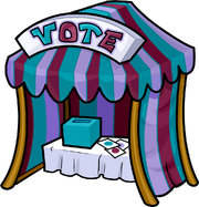 Newspaper Issue 197 Color Vote Booth