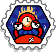 On the Turbo Battle stamp