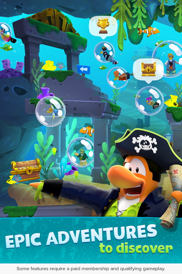 Club Penguin Island - Fonts In Use