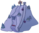 Holiday Party Map Icon Ski Hill