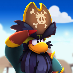 🔴O Capitão Rockhopper! - Club Penguin Avalanche 