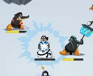 Sly in Card-Jitsu Snow when he is defeated