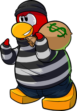 club penguin money bag