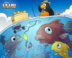 Flashing Lure Fishing Rod, Club Penguin Wiki