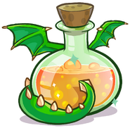 Green Puffle Dragon