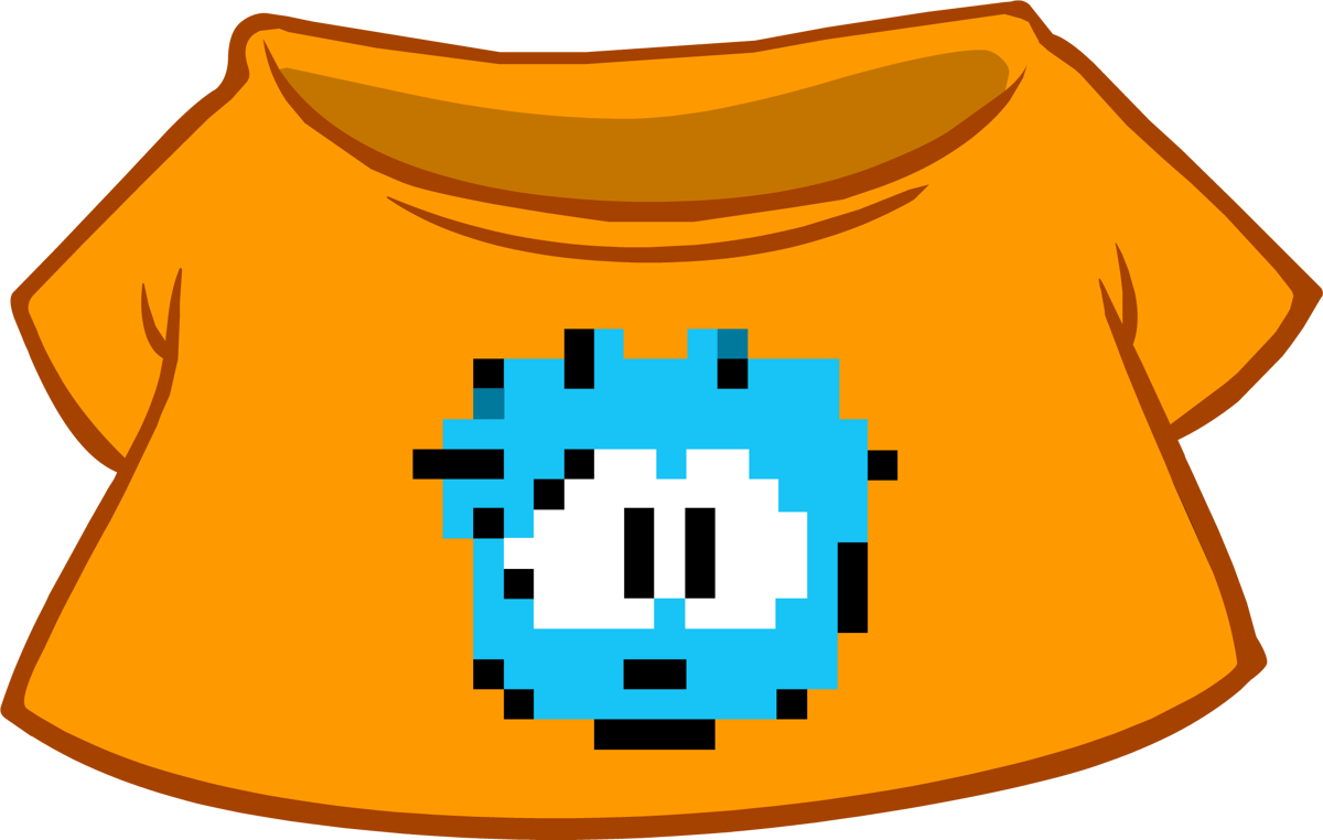 Pixel Puffle Tee | Club Penguin Wiki | Fandom