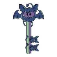 El Pin de Llave de Puffle Murciélago