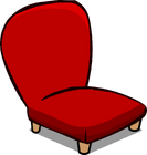 Red Plush Chair sprite 008