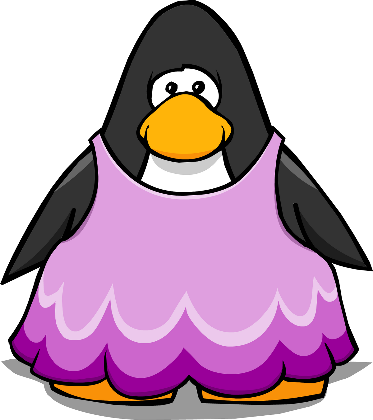 Purple Dress | Club Penguin Wiki | Fandom