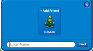 A glitch that lets you add Billybob with the new friends list