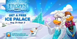 Club Penguin Sledding App now available for IOS and New Frozen Catalog - Club  Penguin News 4U