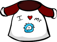 Old I Love My Puffle T-Shirt