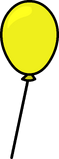 Yellow Balloon sprite 003