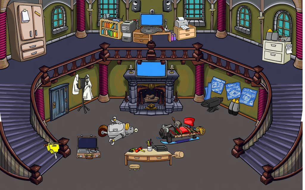 User blog:SandorL/Custom Club Penguin Rooms Ep 14 (Gary's Igloo/Lab  Finished), Club Penguin Wiki