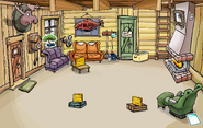 The Ski Lodge while it was hidden