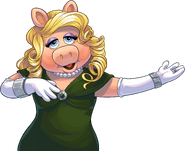 Miss Piggy passport cutout