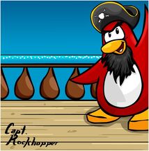 Rockhopper's first background, before it changed.