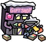 The view of the Gift Shop from the map