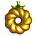 Gold berry icon