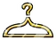 Golden Hanger Pin icon