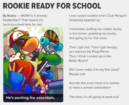 The Support Story of issue #463 of the Club Penguin Times