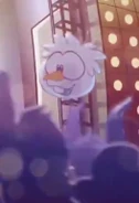 Primera imagen vista del Puffle de Nieve